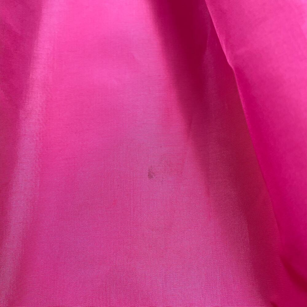 🔥80s Victor Costa Sequin Embroider Strapless Barbiecore Taffeta Pink Ball Gown - Picture 14 of 17